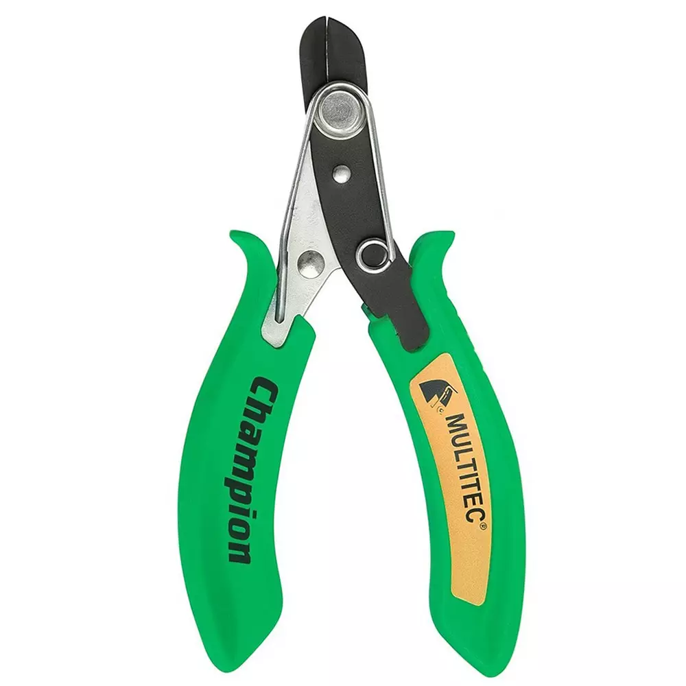 Multitec Wire Stripper & Cutter Long Handle Plastic & Steel Green & Black 4 mm² Stipper Diameter  for Industrial Use, 150 C Champion