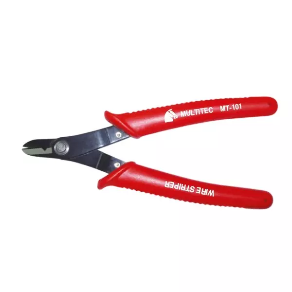 Multitec Wire Stripper & Cutter Up to 3 mm Cutting Capacity Stainless Steel & Plastic for Wire & Cable Cutting, MT-101