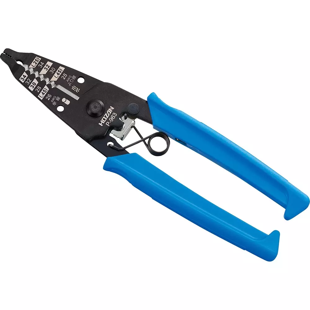 HOZAN Wire Stripper 163 mm Overall Length, P-963