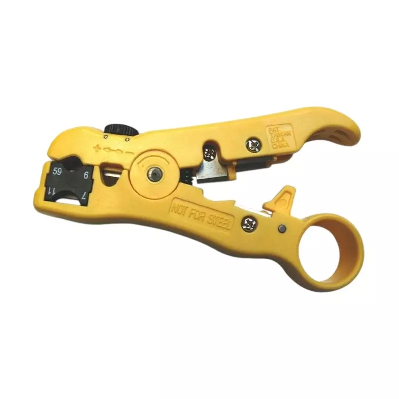 MULTICOMP PRO Stripping Tool RG59, RG6, RG7 & RG11 Coax, Round Flat Cables For Use With, HT-352