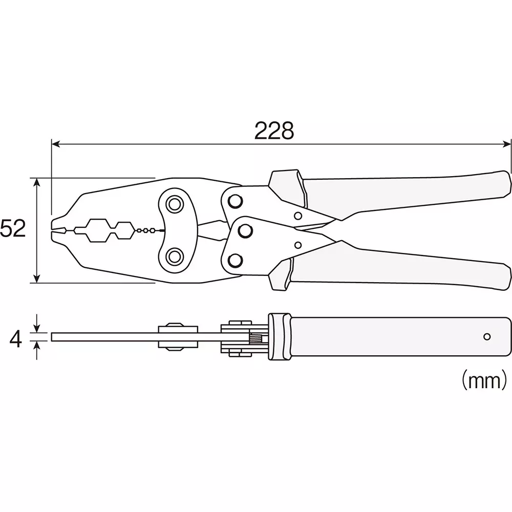 hozan-crimping-tool-228-mm-overall-length-p-716