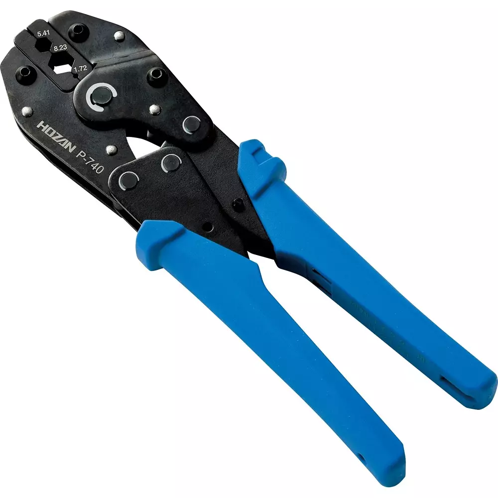 HOZAN Crimping Tool 206 mm Overall Length, P-740