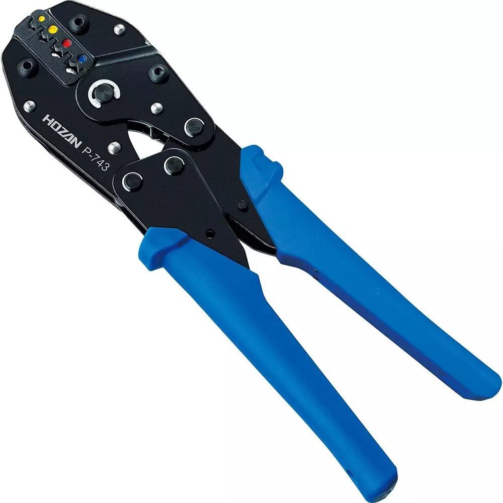 HOZAN Crimping Tool 207 mm Overall Length, P-743