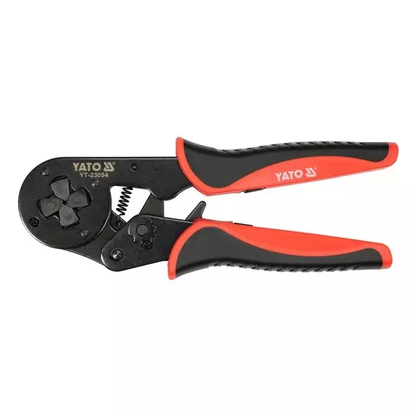 Yato Self Adjusting Crimping Plier 210 mm Length and 40 Cr Blade Material, YT-23054
