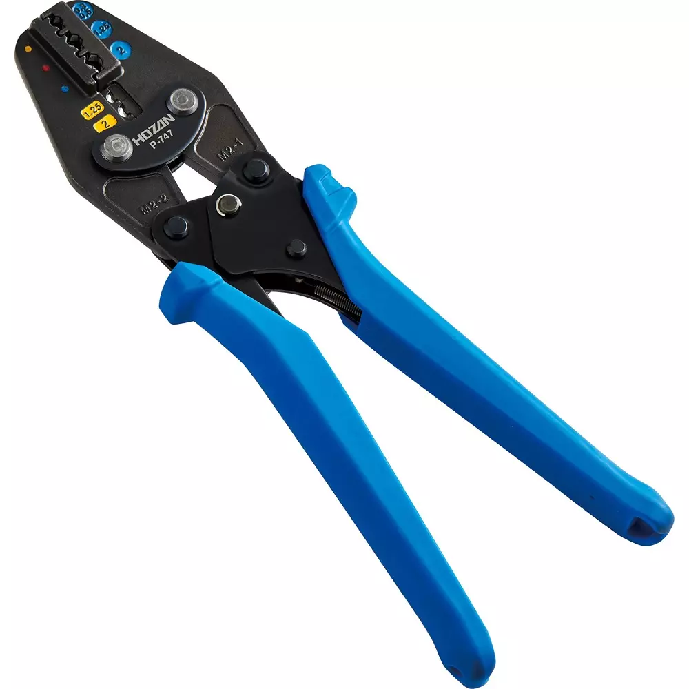 HOZAN Crimping Tool 225 mm Overall Length, P-747