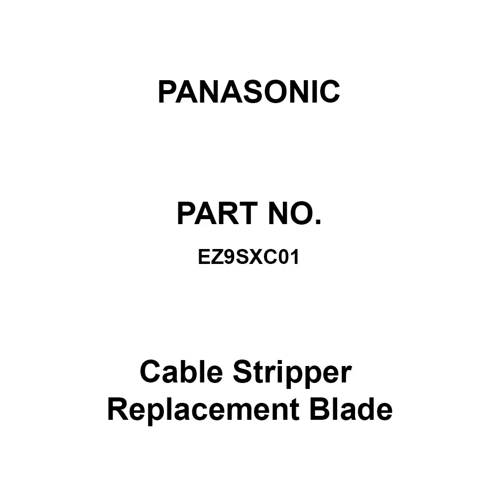 Panasonic Cable Stripper Replacement Blade, EZ9SXC01