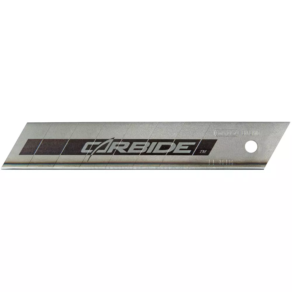 STANLEY 18 mm Carbide Snap-Off Blade, STHT0-11818 (Pack of 5)