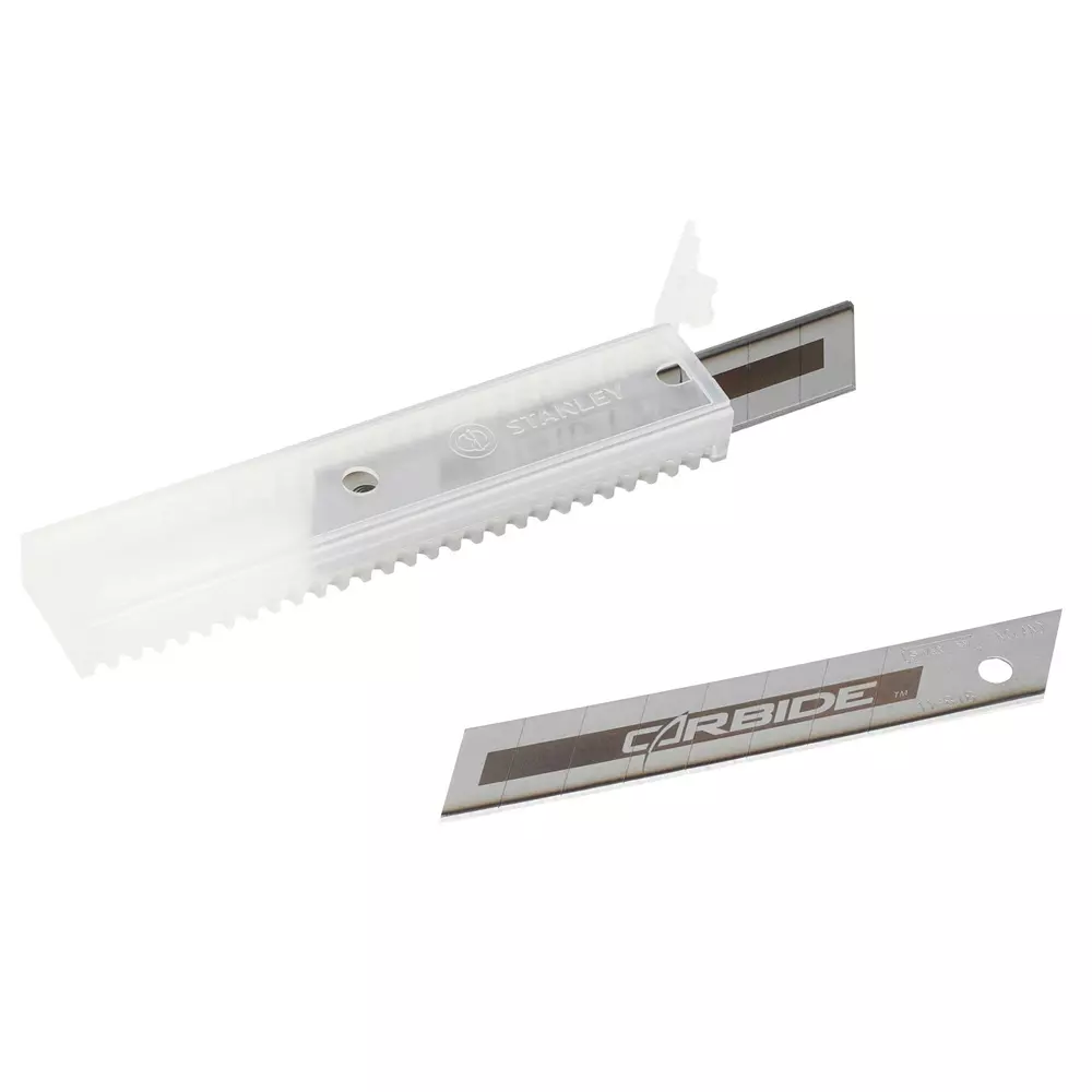 STANLEY 18 mm Carbide Snap-Off Blade, STHT0-11818 (Pack of 5)
