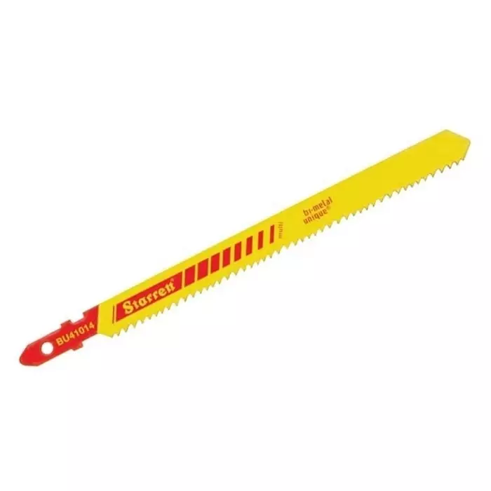 Starrett 10 to 14 Teeth Per Inch 100 mm Cutting Length Jigsaw Blade, SA330 (Pack of 5)