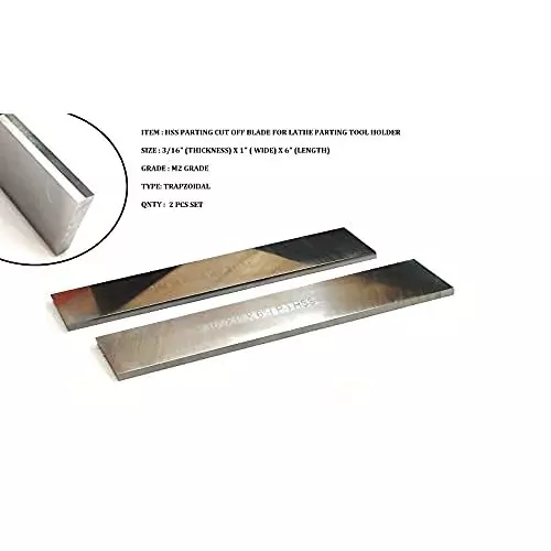 Assorts Cut Off Blade High Speed Steel 4.76x25.4x152.4 mm (Pack of 2)