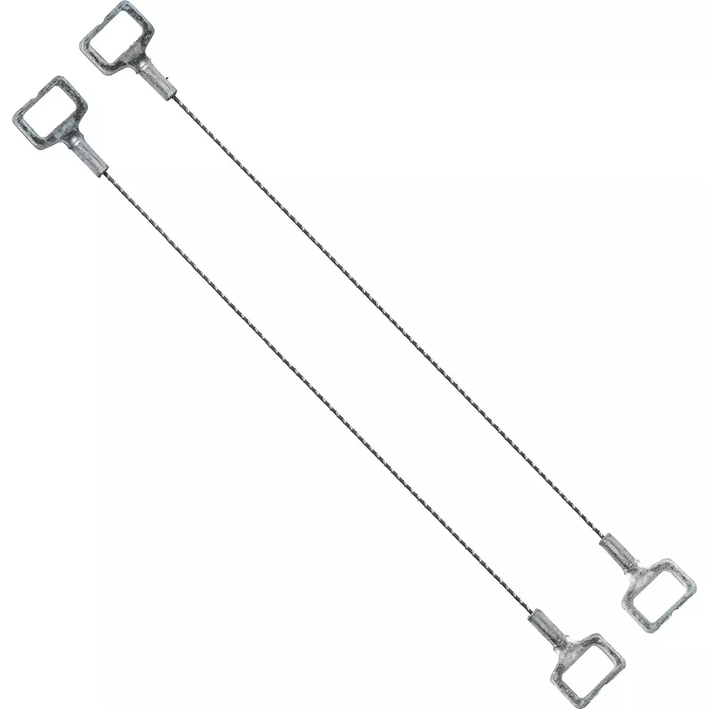 TRUSCO Coping Saw Replacement Blade 160 mm Overall Length, SB-160 (Pack of 2 Pcs)