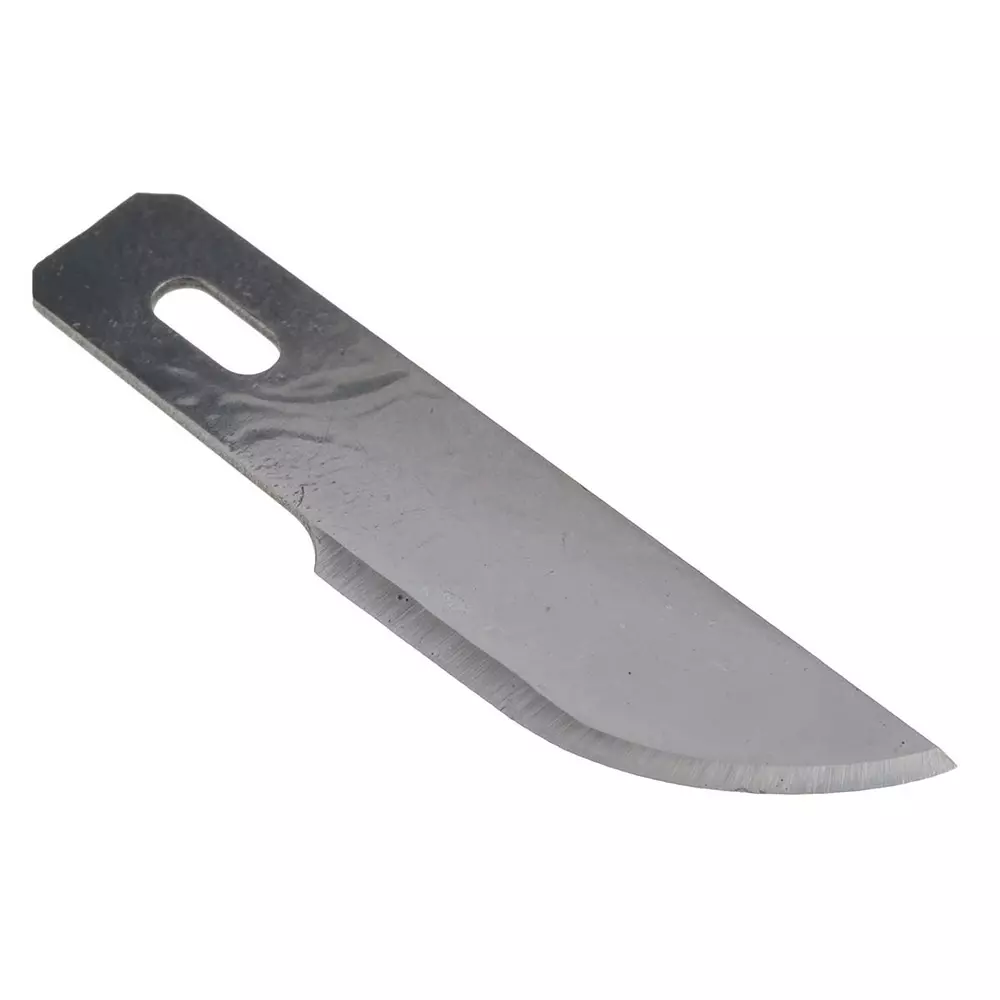 RS PRO Knife Blade 5 Piece Steel, Plastic, Hardwood, Metal Curved XNB 203 Yes, 2396426 (Pack of 5 Pcs)