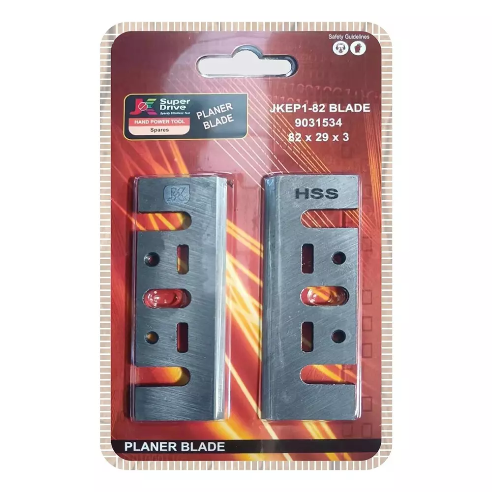 JK Super Drive Planer Blade 82 mm Depth, 9031534