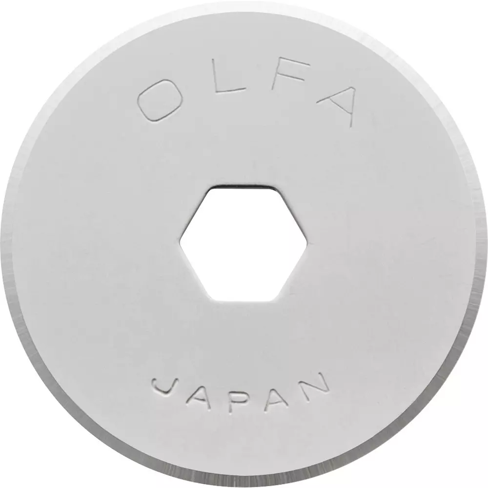 OLFA Rotary Replacement Blade, RB18-2 (Pack of 2 Pcs)
