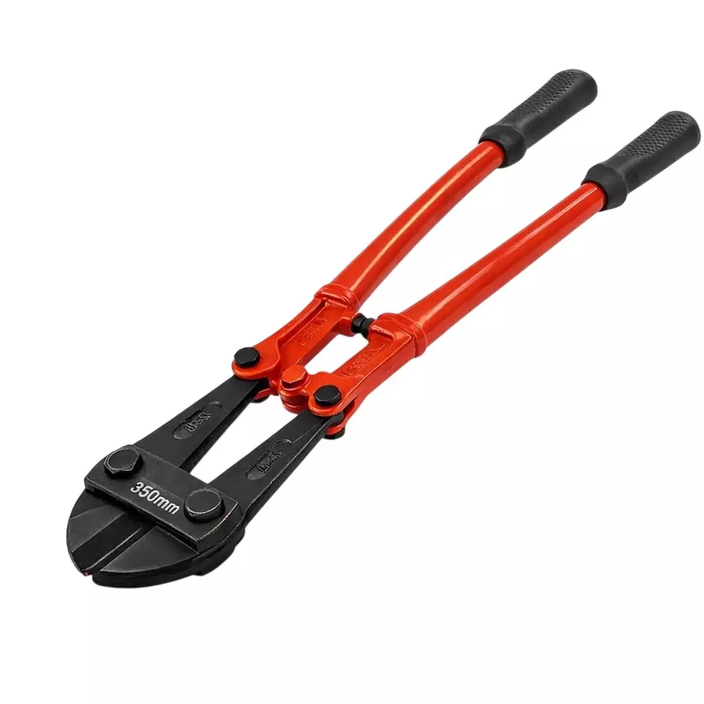 Venus Heavy Duty Bolt Cutter Red & Black Chromium-Molybdenum Steel 14 Inch (350 mm) Length for Garage & Workshop Use