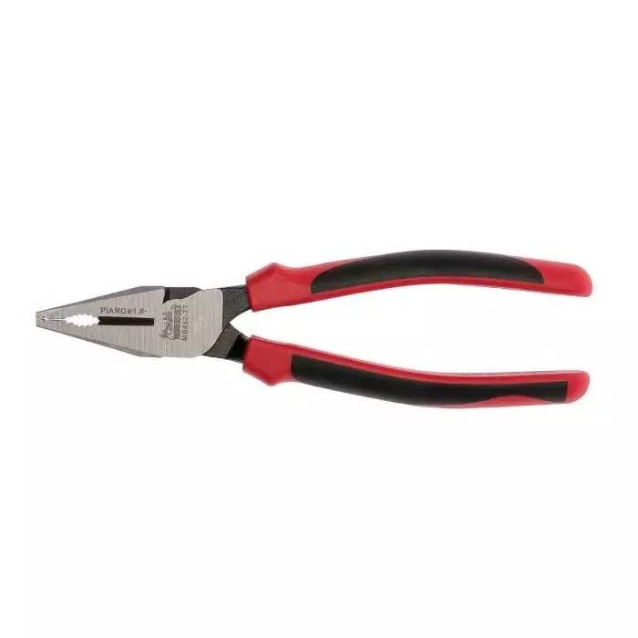Teng Tools Combination Pliers, 23 mm Overall, Straight Tip, 23 mm Jaw, MB452-7T