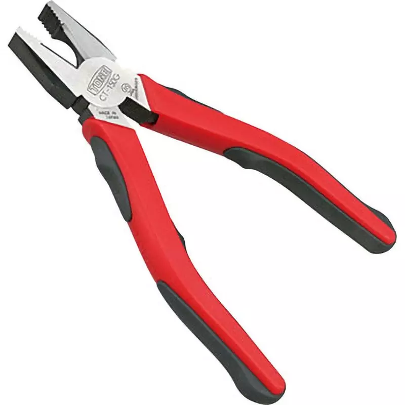 TONE Plier 1.6 mm Cutting Capacity, Steel Wire 164 mm Length, CT150G