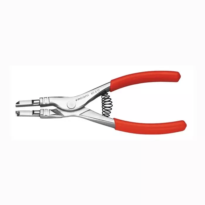 Facom Snap Ring Pliers, 190 mm Overall, Straight Tip, 411A.20