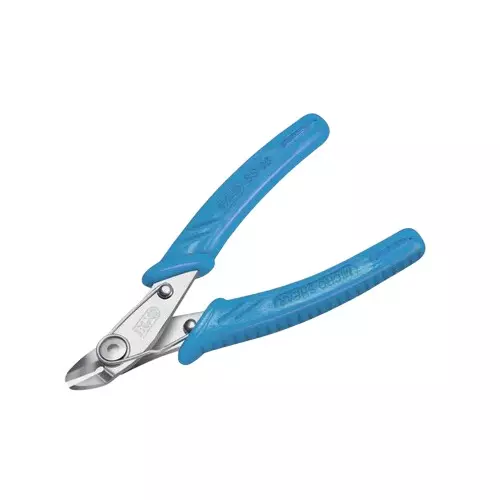 Ego Heavy Duty Diagonal Nipper Rust-Free Stainless Steel Blue 127 mm Length, SS 06 MICRO SHEAR (Pack of 10)