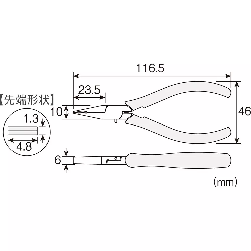 hozan-miniature-lead-plier-1165-mm-overall-length-p-32