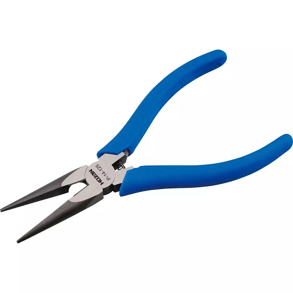 HOZAN Radio Plier (ExF)2.8x1.8 mm Tip Size, P-14-125