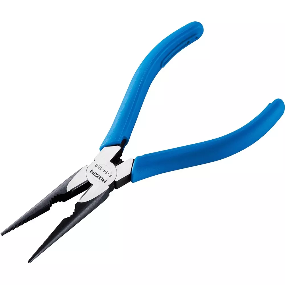HOZAN Radio Plier (ExF)2.9x1.9 mm Tip Size, P-14-150