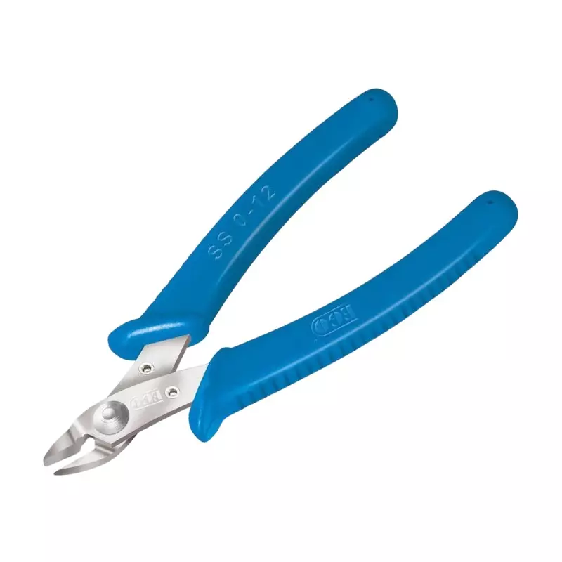Ego Heavy Duty Diagonal Nipper Rust-Free Stainless Steel Blue 134 mm Length, 012 SS (Pack of 10)