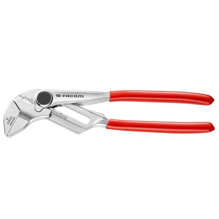 Facom Plier Wrench, 250 mm Overall, Angled Tip, PWF250GPF