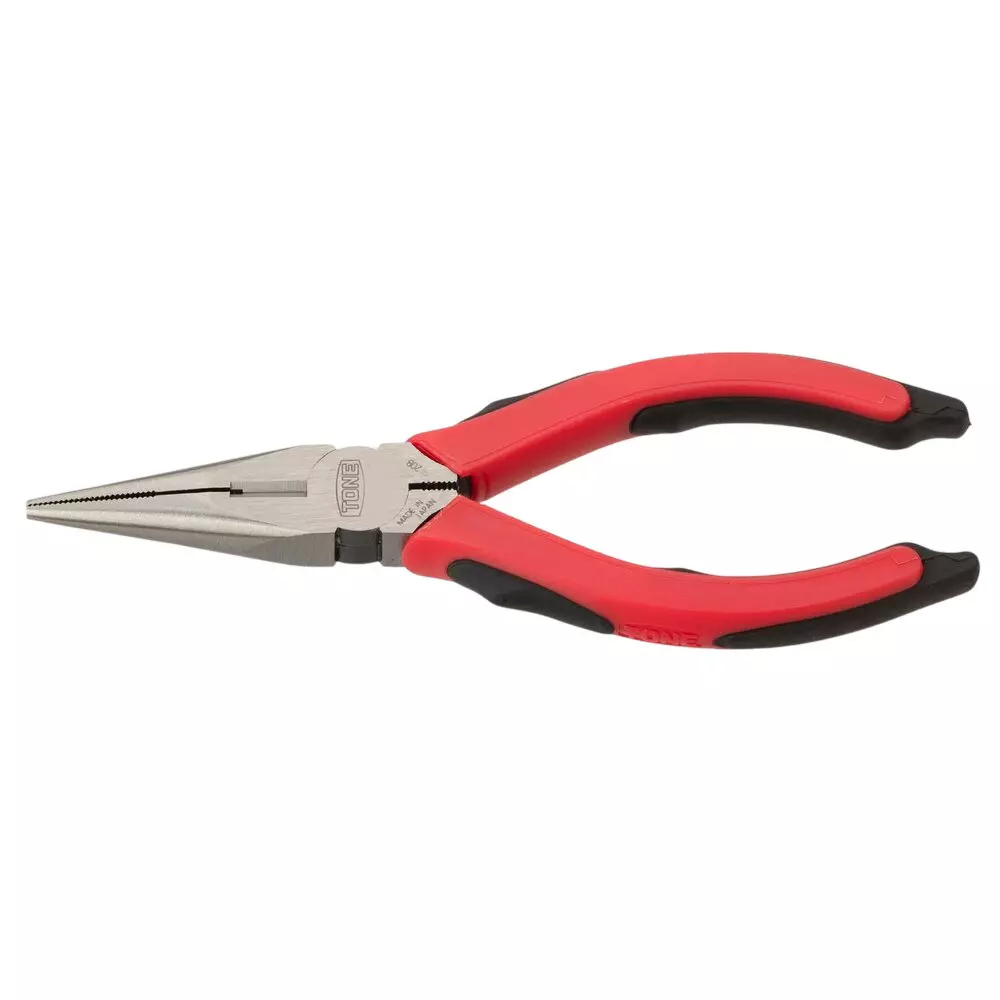 TONE Needle-Nose Pliers Structural Steel & Resin 1 mm Cutting Capacity 147 mm Length, RP-125G