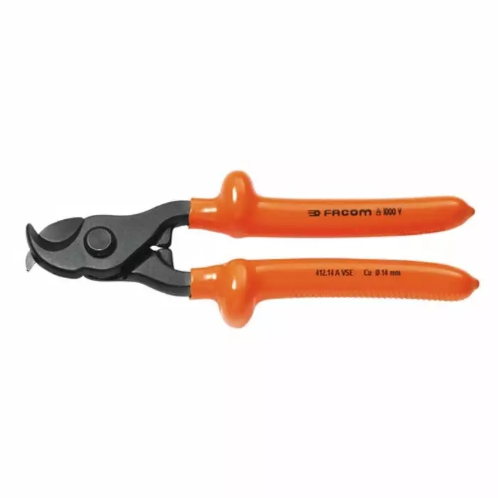 Facom VDE/1000V Insulated Cable Cutters, 412.14AVSE