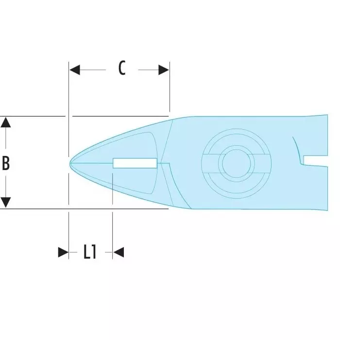 Facom Side Cutters, 417.SPMT