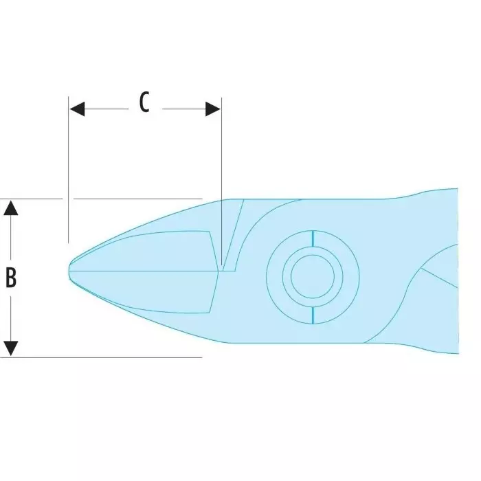 Facom Side Cutters, 416.12E