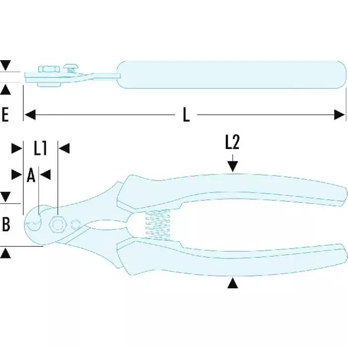 Facom 996.16 Cable Cutters, 996.5