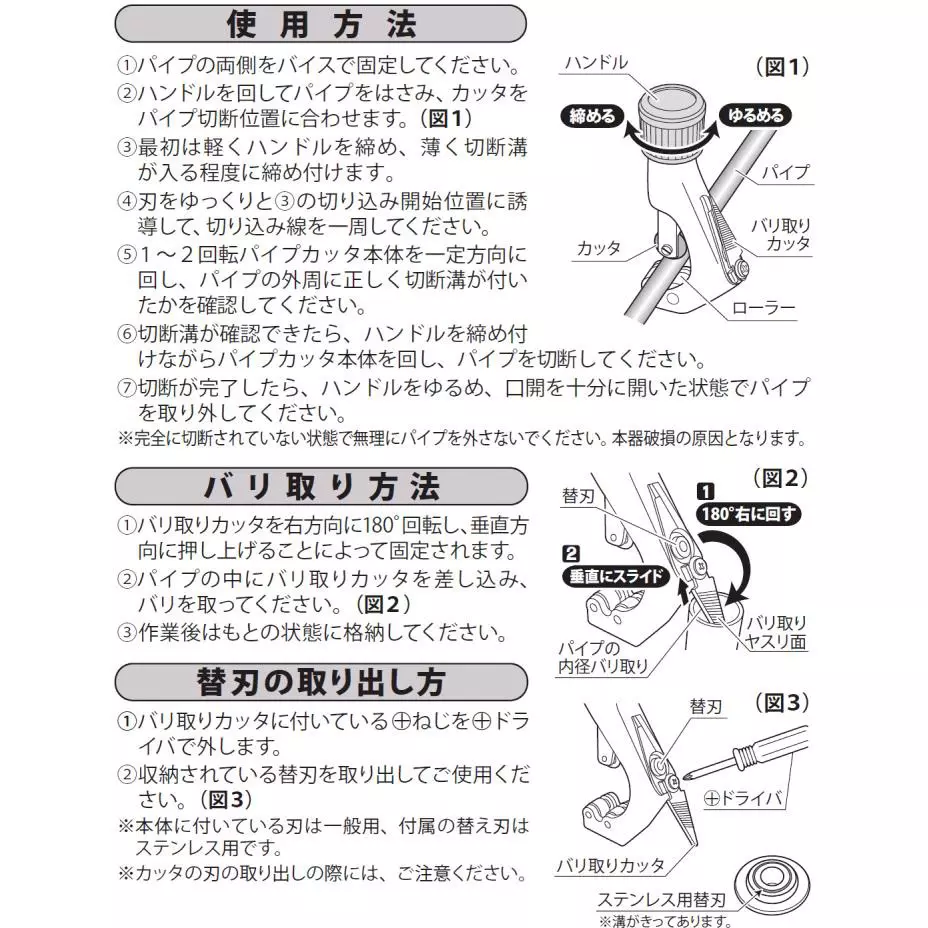 sk-niigata-seiki-pipe-cutter-121-mm-overall-length-pc-m