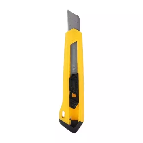 DELI Snap-Off Blade Cutter with Flat Push Button 18x100 mm, SK5, EDL018B