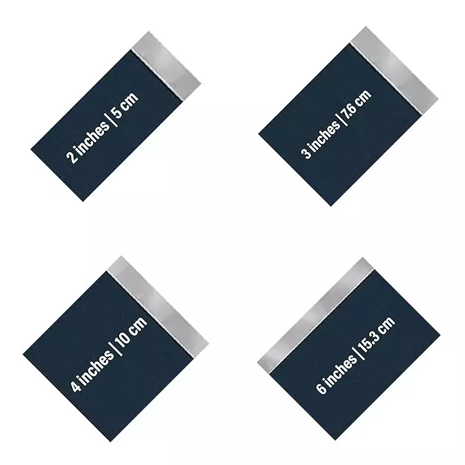 Veltrix 4 Pcs Putty Scraper Set for Wall Putty, Drywall, Plaster, Wallpaper, Decals & Finishing