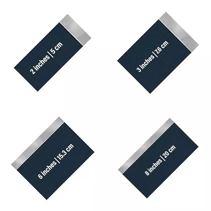 Veltrix 4 Pcs Putty Scraper Set Size (2 inch, 3 inch, 6 inch, 8 inch) for Wall Putty, Drywall, Plaster, Wallpaper, Decals & Finishing