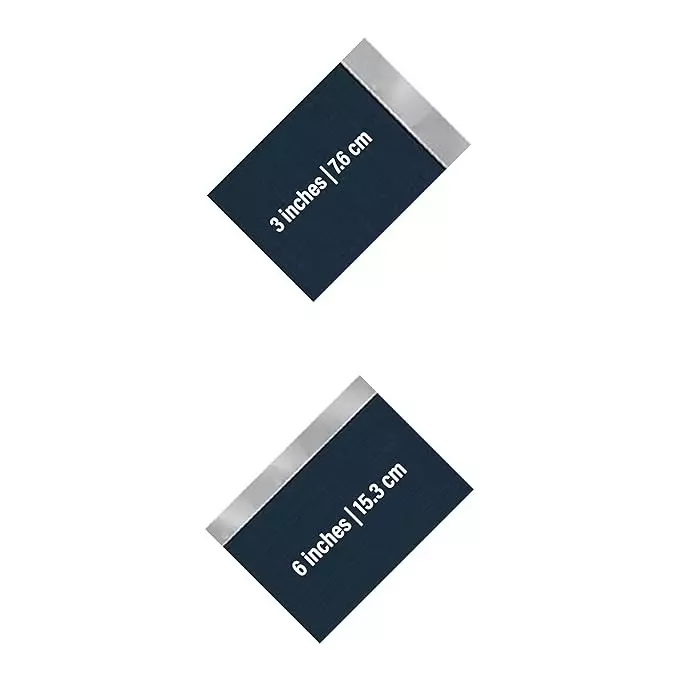 Veltrix 2 Pcs Putty Scraper Set Size (3 inch, 6 inch) for Wall Putty, Drywall, Plaster, Wallpaper, Decals & Finishing