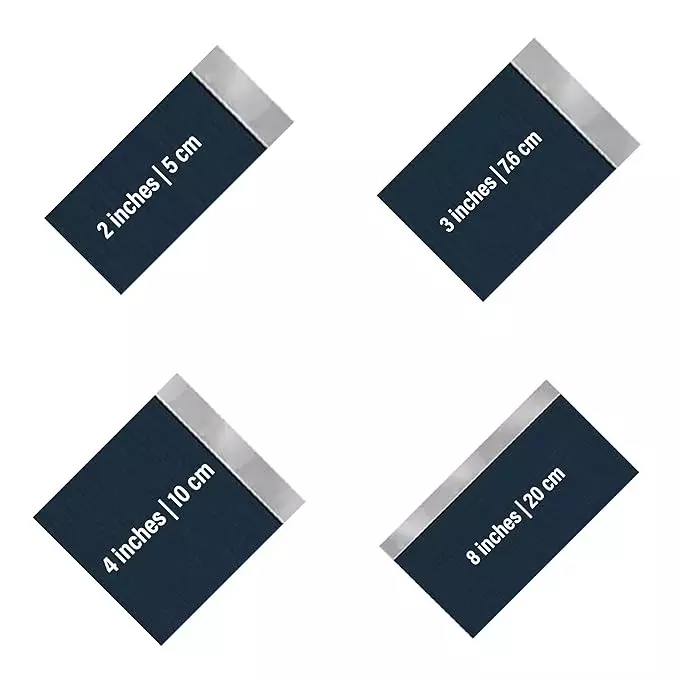Veltrix 4 Pcs Putty Scraper Set Size (2 inch, 3 inch, 4 inch, 8 inch) for Wall Putty, Drywall, Plaster, Wallpaper, Decals & Finishing