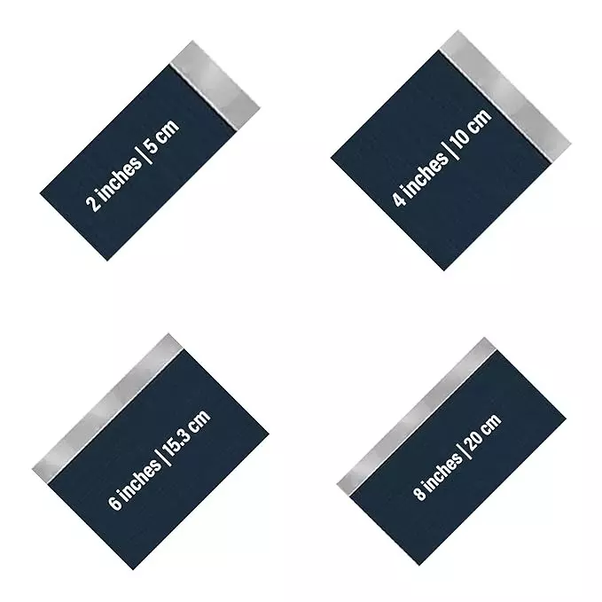 Veltrix 4 Pcs Putty Scraper Set Size (2 inch, 4 inch, 6 inch, 8 inch) for Wall Putty, Drywall, Plaster, Wallpaper, Decals & Finishing