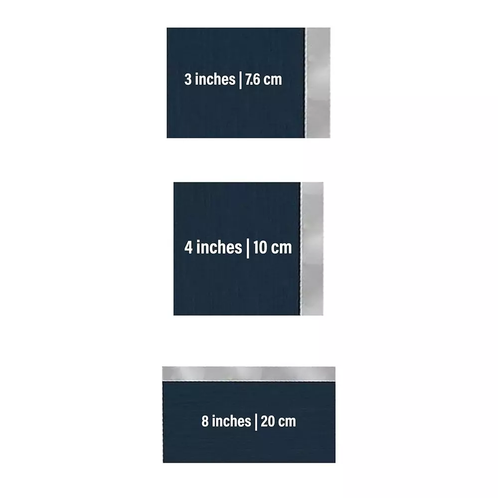 Veltrix 3 Pcs Putty Scraper Set Size (3 inch, 4 inch, 8 inch) for Wall Putty, Drywall, Plaster, Wallpaper, Decals & Finishing
