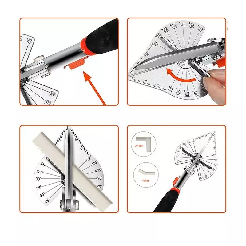 generic-45-135-degree-multi-angle-miter-shear-cutter-hand-tools-soft-wood-cutter-black-adjustable-angle-cutter-with-10-blades-for-cutting-plastic-pvc-and-molding-trim