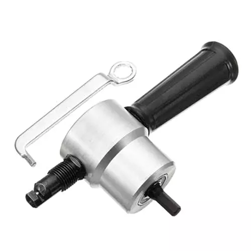 Generic Double Head Metal Sheet Nibbler Cutter Drill Attachment Nibbler Saw Cutter Tool