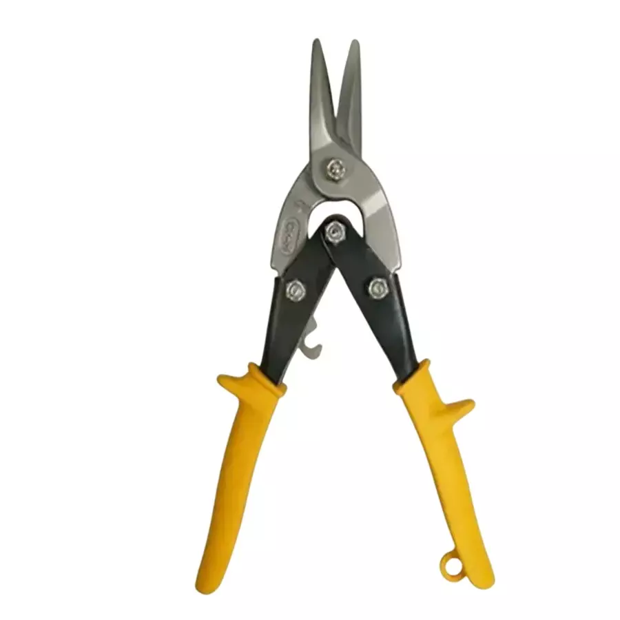 GTH Industrial Grade Aviation Tin Snips Chrome-Vanadium Steel 250 mm (10 inch) 50HRC Hardness