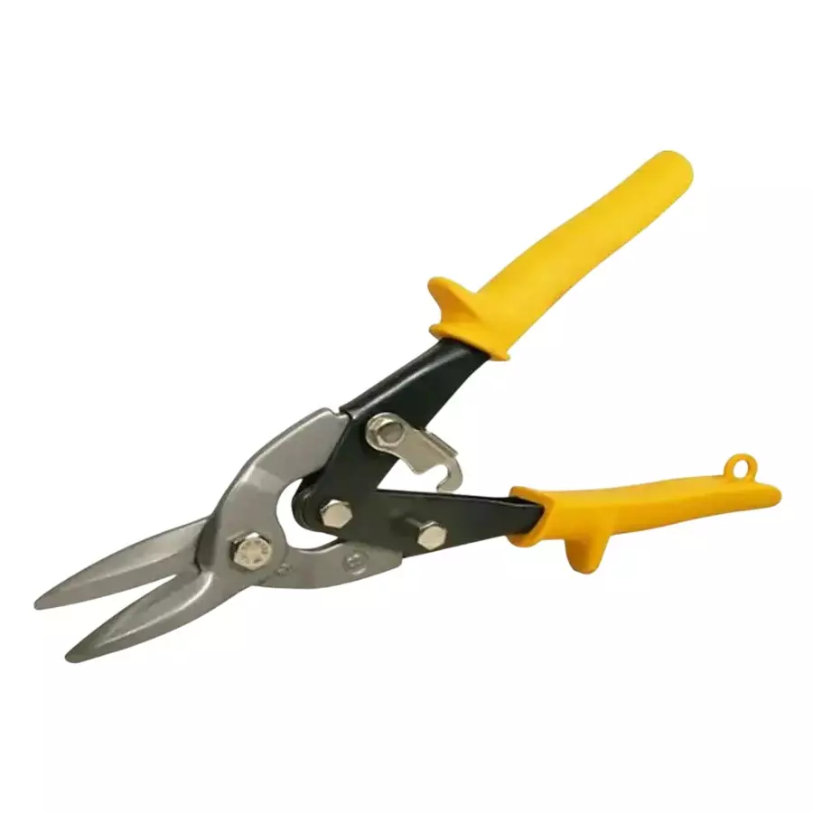 GTH Industrial Grade Aviation Tin Snips Chrome-Vanadium Steel 250 mm (10 inch) 50HRC Hardness