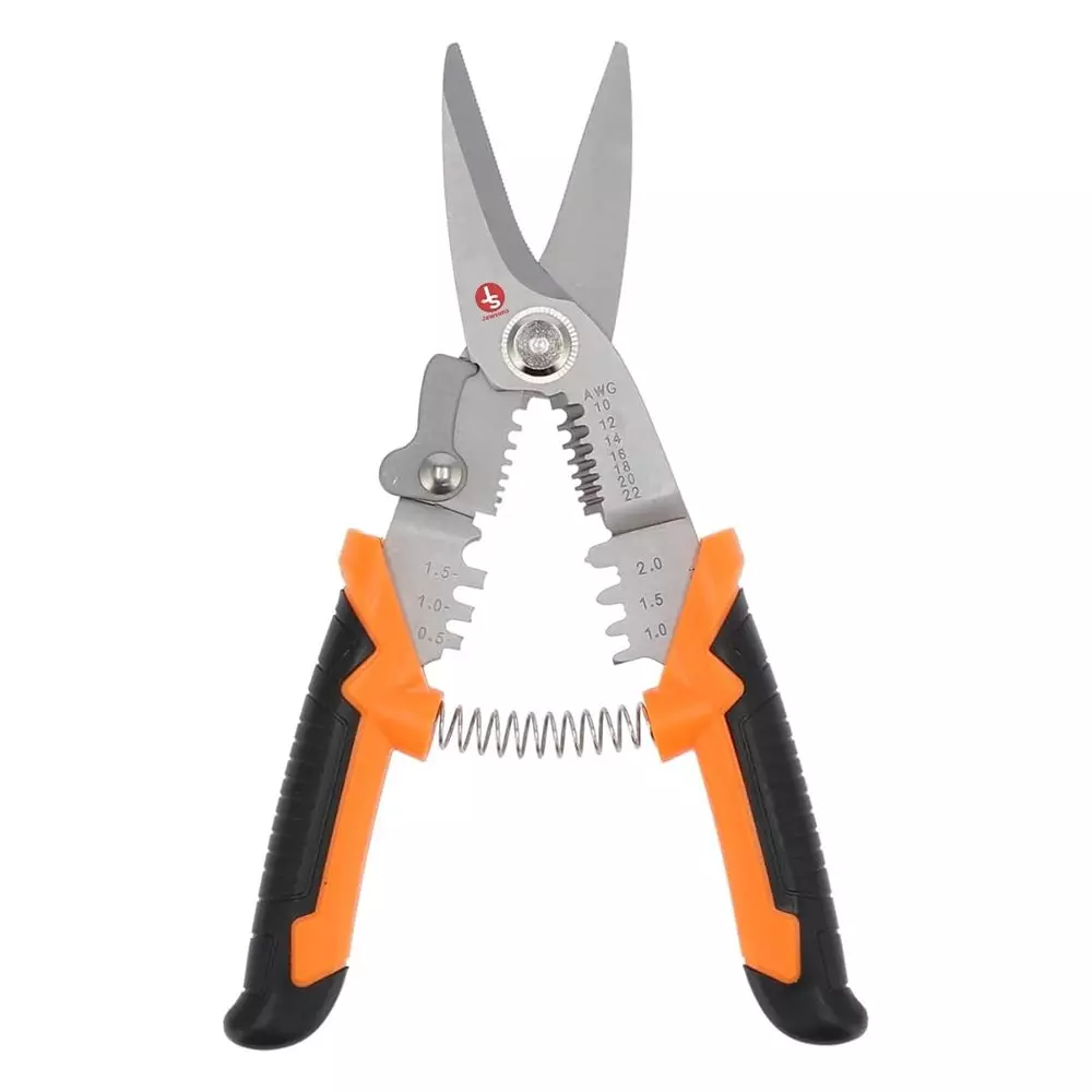 Jawsons Multifunctional Aviation Tin Snip Plier for AWG 22-10 Electrical Wire Connectors (Set of 171 Pcs)