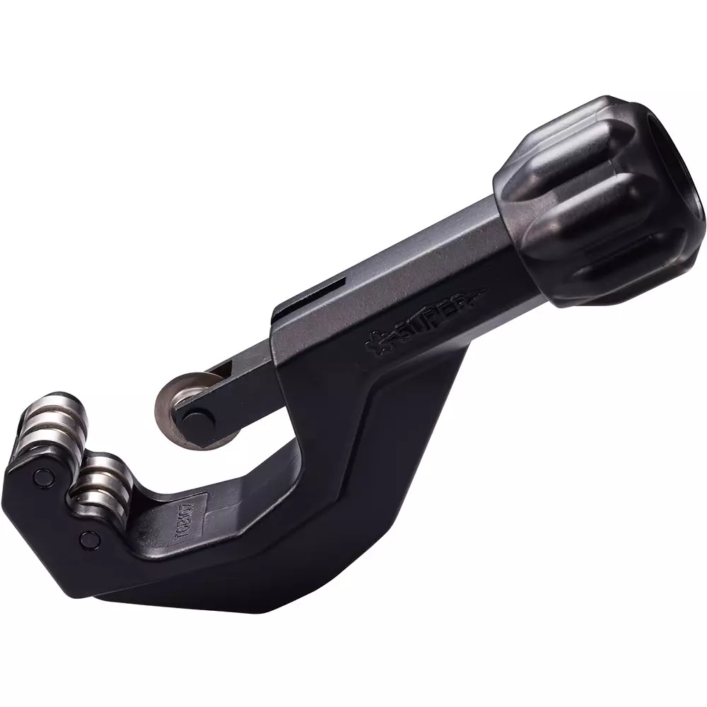 Super Tool Black Takumi Bearing-Equipped Tube Cutter 181 mm Overall Length, TCB107B