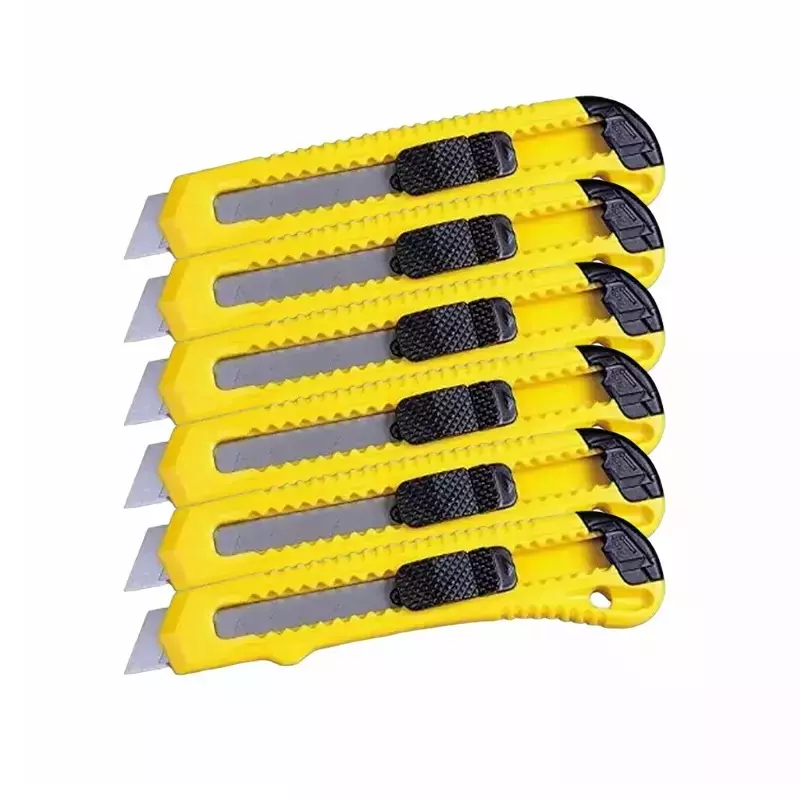 STANLEY 18 mm Basic Snap-Off Cutter 10-143-S (Pack of 6 Pcs)