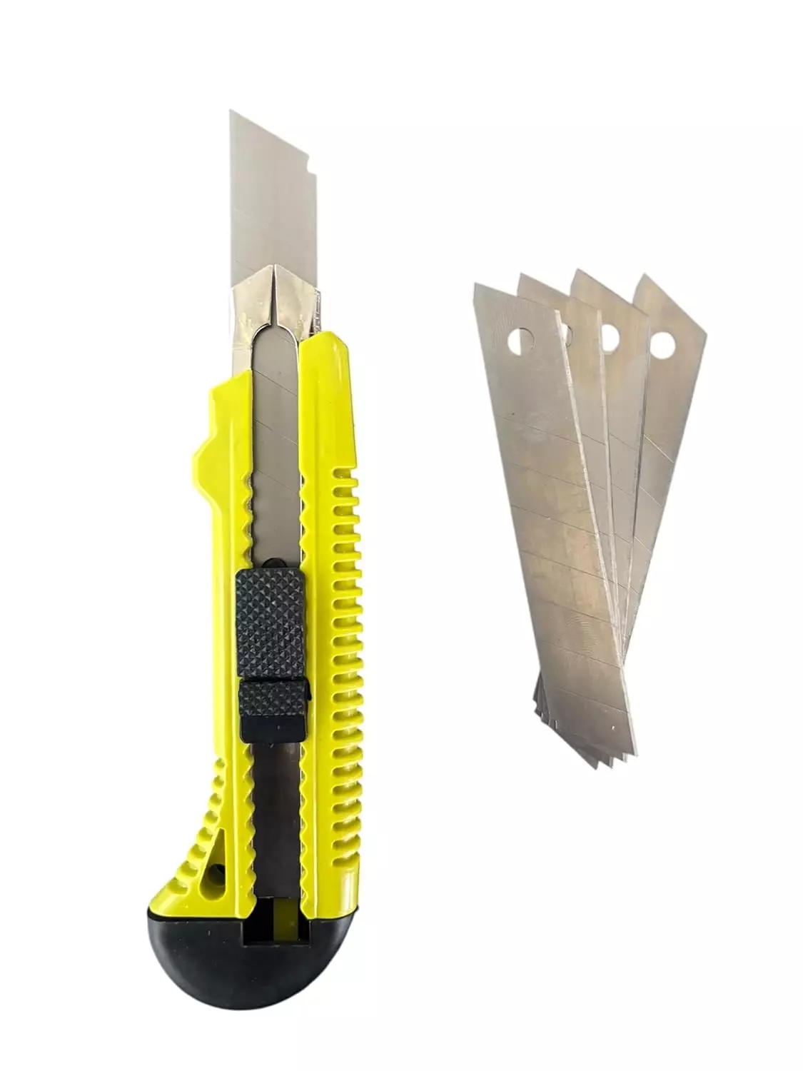 Jon Bhandari Tools 18mm Snap-Off Cutter Knife with 5 Blades