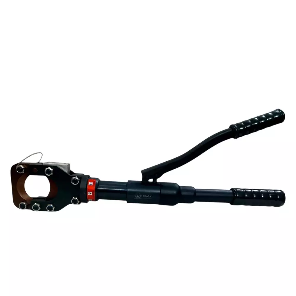 Voltz Hydraulic Cable Cutter High Carbon Alloy Steel Blade, Upto 55 mm Cutting Capacity and 180° Rotatable Head, VZ-CPC-55